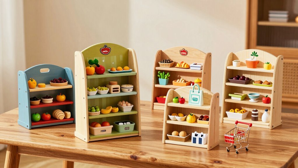 top wooden grocery playsets
