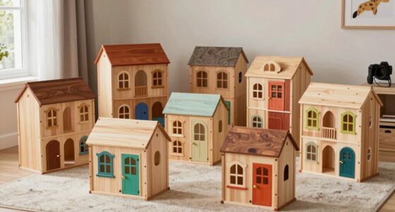 top wooden indoor playhouses