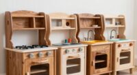 top wooden play kitchens