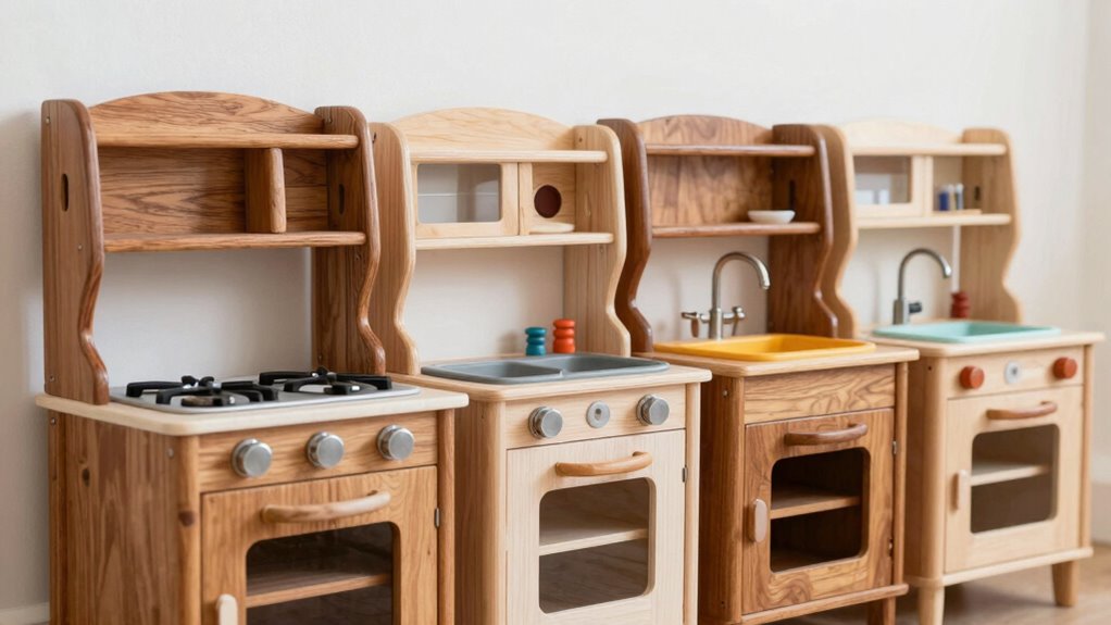 top wooden play kitchens
