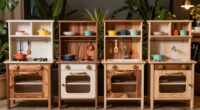 top wooden play kitchens