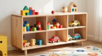 top wooden playroom organizers