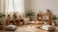 warm calm waldorf playroom