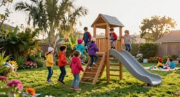 year round outdoor play routine