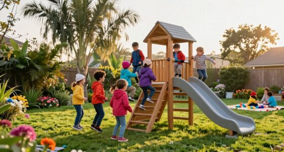 year round outdoor play routine