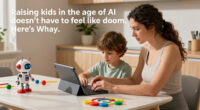 Raising kids in the age of AI doesn’t have to feel like doom. Here’s why.
