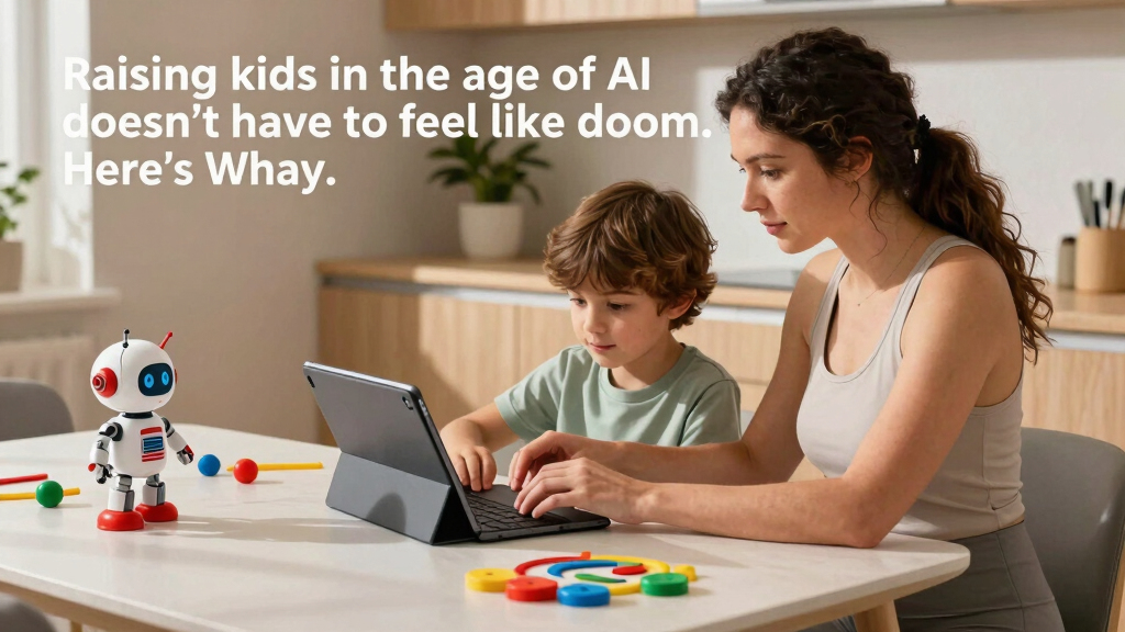 Raising kids in the age of AI doesn’t have to feel like doom. Here’s why.