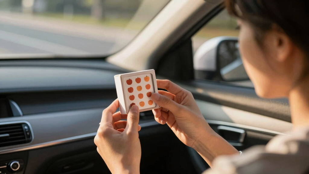 Apple's weird anti-nausea dots cured my car sickness