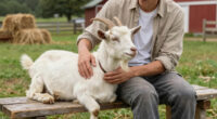 Inside the Unconventional World of Goat Therapy, Where Talking Is Entirely Optional