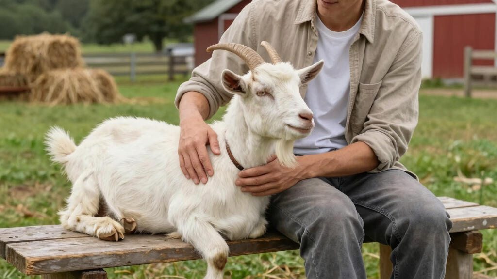 Inside the Unconventional World of Goat Therapy, Where Talking Is Entirely Optional