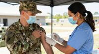 Military requiring flu vaccines for recruits as Air Force base deals with outbreak