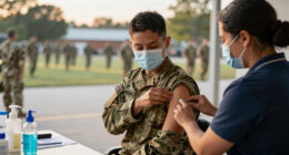 Pentagon restores mandatory flu shots for all recruits as boot camp outbreak sickens nearly 300