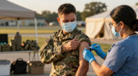 US military requires flu vaccine for some after outbreak in Texas training center