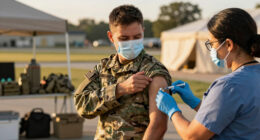 US military requires flu vaccine for some after outbreak in Texas training center
