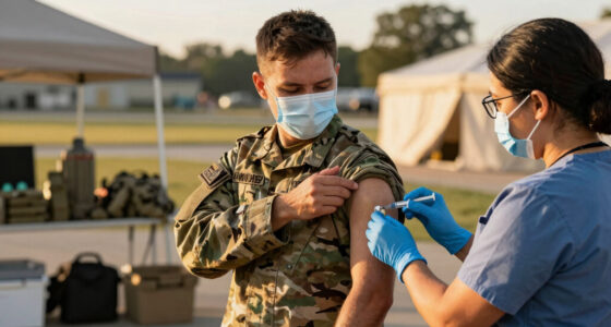 US military requires flu vaccine for some after outbreak in Texas training center