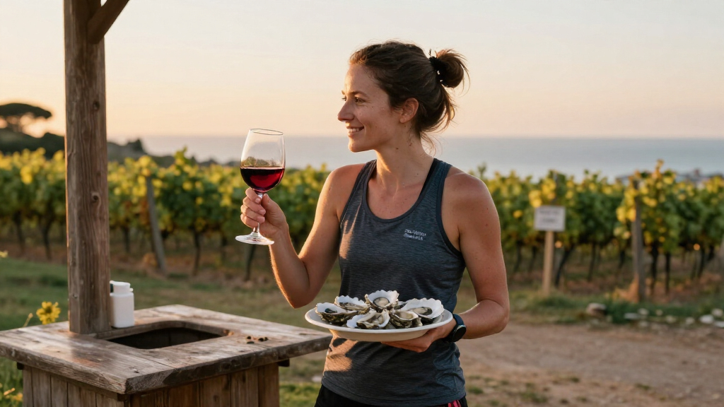 At This French Marathon, Runners Make Pit Stops For Wine And Oysters